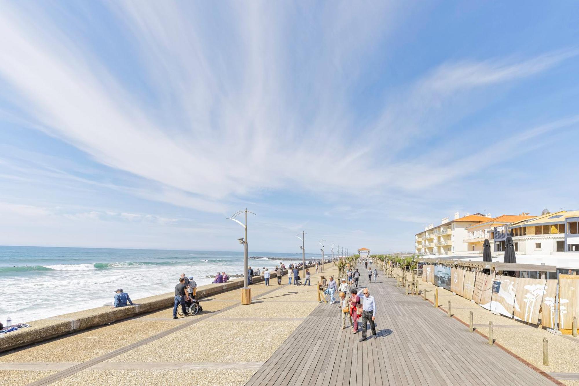 Golden Sand Anglet Biarritz - Front De Mer - Parking Privatif Gratuit Exterior foto